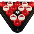 Mississippi, University of - Collegiate Licensed Billiard Ball Set