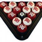 Oklahoma, University of - Collegiate Licensed Billiard Ball Set