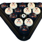 Virginia, University of -  Collegiate Licensed Billiard Ball Set