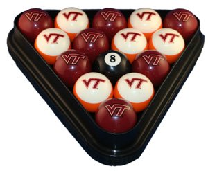 Virginia Tech -  Collegiate Licensed Billiard Ball Set