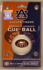 Auburn - Collegiate  Cue Ball