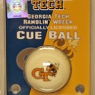 Georgia Tech Ramblin' Wreck - Collegiate  Cue Ball