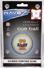 Illinois - Collegiate  Cue Ball