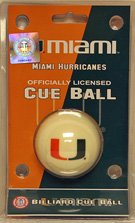Miami - Collegiate  Cue Ball