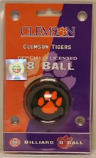 Clemson  - Collegiate Eight Ball