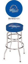 Boise State -Collegiate Double Rung Bar Stool
