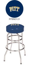 Pitt - Collegiate Double Rung Bar Stool Pitt