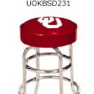 Oklahoma, University of - Collegiate Double Rung Bar Stool