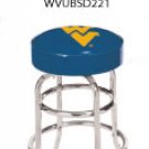 West Virginia - Collegiate Double Rung Bar Stool
