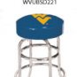 West Virginia - Collegiate Double Rung Bar Stool