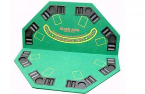 Poker Tables - 2 in 1 Poker / Black Jack Table Top