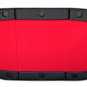 Padded Texas Hold'em Folding Poker Table Top w/ Cup Holders - Red