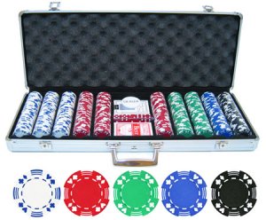 11.5g 500pc Double Suited Poker Chip Set