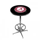 Alabama - Collegiate Pub Table w/ Foot Ring Base -  2