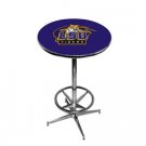 LSU - Collegiate Pub Table w/ Foot Ring Base -101