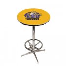 LSU -Collegiate Pub Table w/ Foot Ring Base - 102