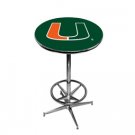 Miami - Collegiate Pub Table w/ Foot Ring Base - 101