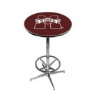 Mississippi State - Collegiate Pub Table w/ Foot Ring Base