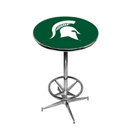 Collegiate Pub Table w/ Foot Ring Base - Michigan State 231