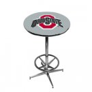 Ohio State - Collegiate Pub Table w/ Foot Ring Base - 105