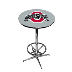 Ohio State - Collegiate Pub Table w/ Foot Ring Base - 105