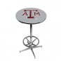 Texas A & M  - Collegiate Pub Table w/ Foot Ring Base - 212