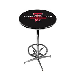 Texas Tech  - Collegiate Pub Table w/ Foot Ring Base - 332