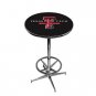 Texas Tech  - Collegiate Pub Table w/ Foot Ring Base - 332