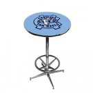 North Carolina, University of - Collegiate Pub Table w/ Foot Ring Base - 301