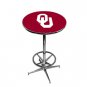 Oklahoma, University of - Collegiate Pub Table w/ Foot Ring Base - 231
