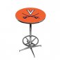 Virginia, University of - Collegiate Pub Table w/ Foot Ring Base - 312