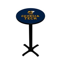 Georgia Tech - Collegiate Pedestal Pub Table - 101