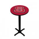 N Carolina State  - Collegiate Pedestal Pub Table - 111