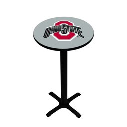 Ohio State - Collegiate Pedestal Pub Table -105