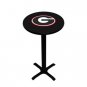 Georgia, University of - Collegiate Pedestal Pub Table - 102