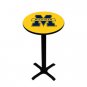Michigan , University of - Collegiate Pedestal Pub Table - 102