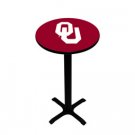 Oklahoma, University of - Collegiate Pedestal Pub Table