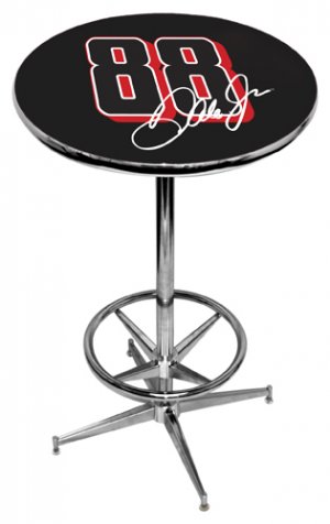Dale Jr. -  Licensed Pub Table with Foot Ring Base