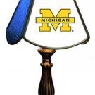 Michigan, University of - Collegiate Licensed Stained Glass 8.5" Table Lamps