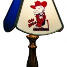 Mississippi, University of  - Collegiate Licensed Stained Glass 8.5" Table Lamps