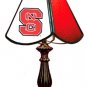 North Carolina State - Collegiate Licensed Stained Glass 8.5" Table Lamps