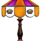 Collegiate Licensed Stained Glass 14 “ Table Lamps - Louisiana State