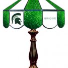 Michigan State - Collegiate Licensed Stained Glass 14 “ Table Lamps