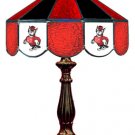 North  Carolina State - Collegiate Licensed Stained Glass 14 “ Table Lamps
