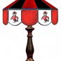 North  Carolina State - Collegiate Licensed Stained Glass 14 “ Table Lamps