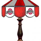 Ohio State 2 - Collegiate Licensed Stained Glass 14 “ Table Lamps