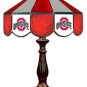 Ohio State 2 - Collegiate Licensed Stained Glass 14 “ Table Lamps