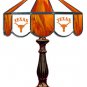 Texas, University of - Collegiate Licensed Stained Glass 14 “ Table Lamps