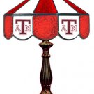 Texas A & M - Collegiate Licensed Stained Glass 14 “ Table Lamps