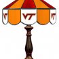 Virginia Tech - Collegiate Licensed Stained Glass 14 “ Table Lamps